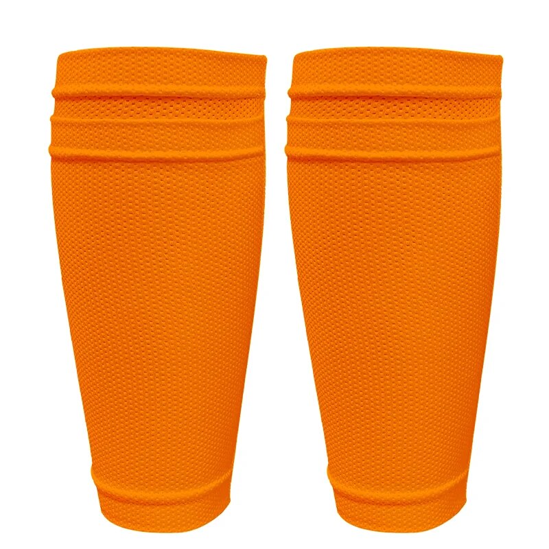 1 Pair Soccer Football Shin Guard Teens Socks Pads Professional Shields Legging Shinguards Sleeves Protective Gear