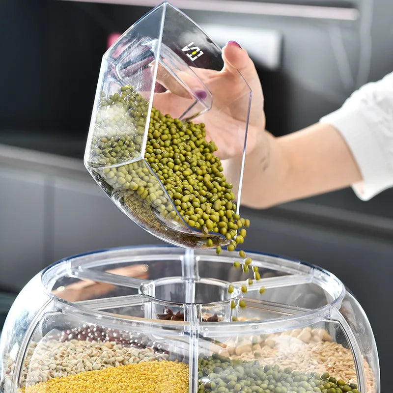 360 Degree Rotating Dispenser Sealed Dry Cereal Grain