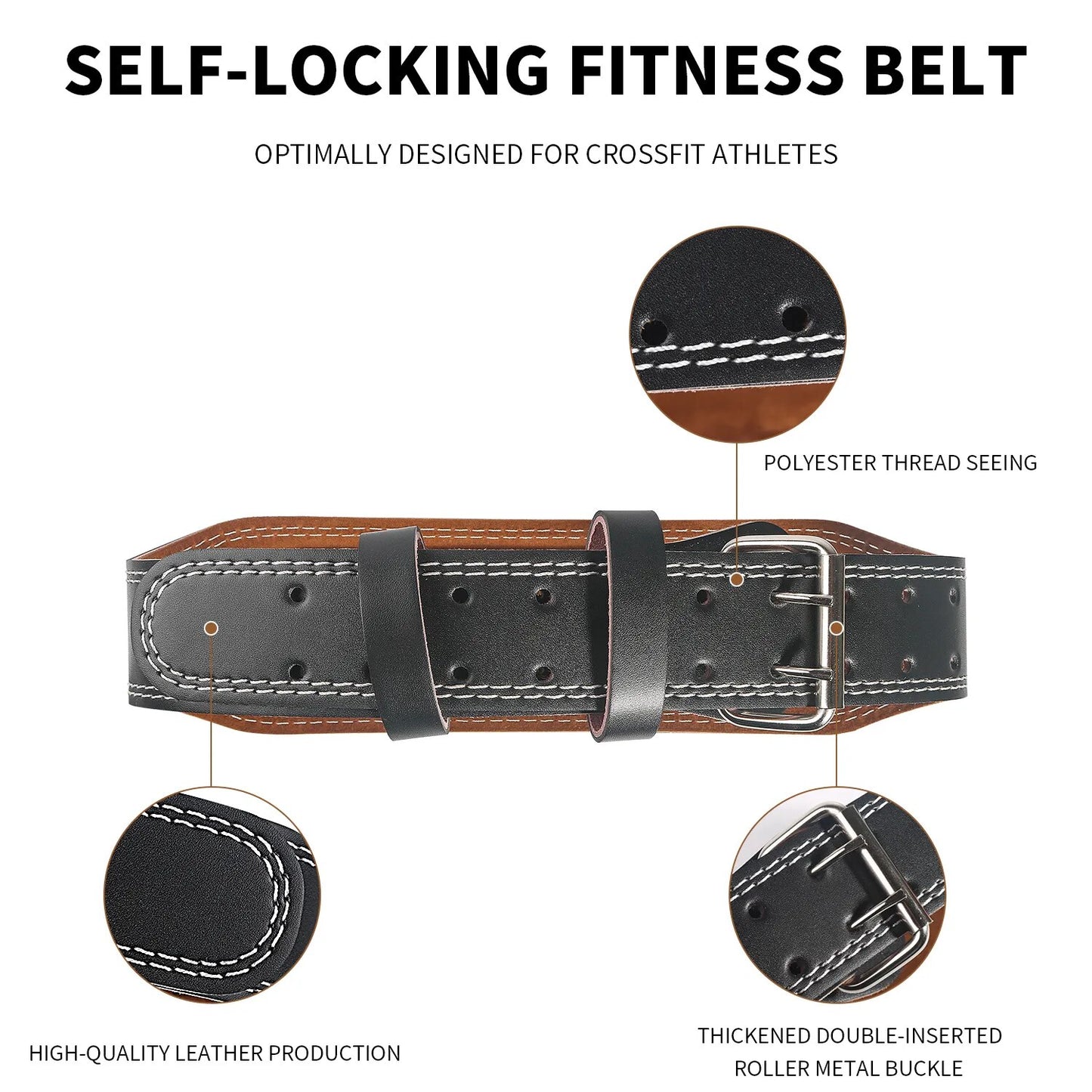 Weight Lifting Belts, Unisexo, Para Treino, Cinto de Suporte Para Powerlifting, 10.5cm