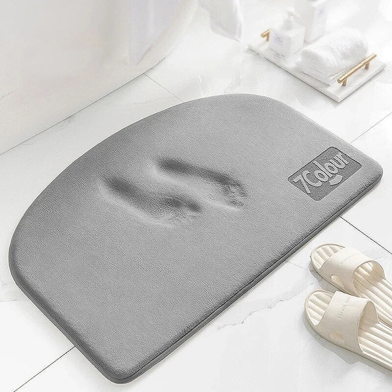Super Absorbent Bath Mat Memory Foam Carpet Non-slip Bathroom Rug Bathtub Side Floor Rugs Shower Room Doormat Toilet Footpad