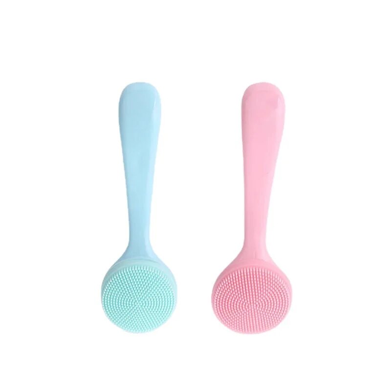 Soft Silicone Face Cleaning Brush Remove Makeup Blackhead Remover Portable Beauty Tools Facial Cleansing Brushes Beauty